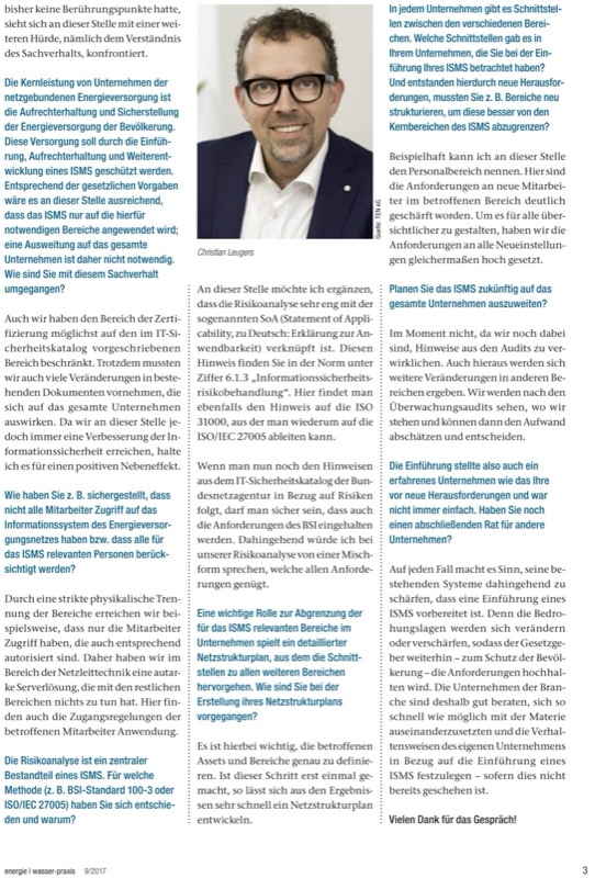 Interview EWP 2
